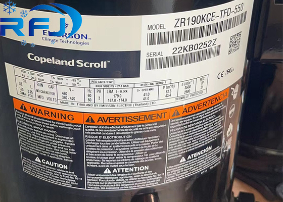 Mua 15HP Emerson Copeland Scroll máy nén ZR190KCE-TFD-550 ZR Series R410a online manufacture