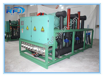Mua High Temperature Air Cooled Condensing Unit For Blast Freezer , Three Screw Compressor Rack online manufacture