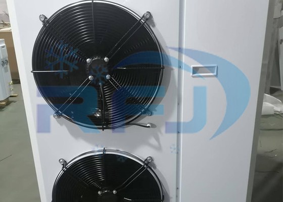 Mua Đơn vị loại hộp vòng xoay bên ngoài có quạt kép Đơn vị làm lạnh gia cố nhiệt độ trung bình cao R404A R22 online manufacture
