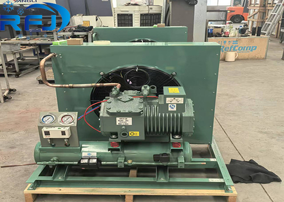 Mua Tiết kiệm năng lượng 5 HP Semi-Hermetic Low-Temp-Air-Cooled Condensing Unit 380V-460V / 3PH / 50-60Hz online manufacture