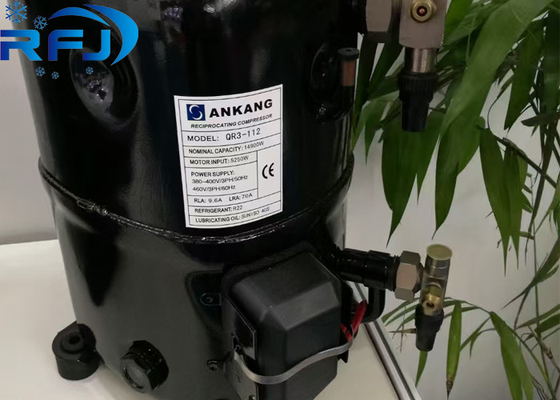 Mua 5HP R404a QR3-112 Ankang Hermetic Piston Refrigeration Compressor 220-380V 3PH 50Hz hoặc 380-460V 3PH 60Hz online manufacture