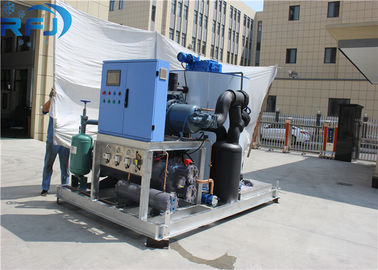 Mua Điều khiển tự động hoàn toàn Flake Ice Machine Tiết kiệm năng lượng cho chế biến thực phẩm online manufacture