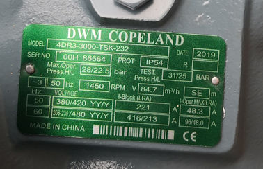 Mua Máy nén lạnh bán kín Copeland DWN R22 4DR3-3000-TSK-232 30HP online manufacture
