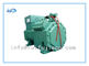 Semi Hermetic  Piston Compressor , horizontal Electric refrigerator compressor