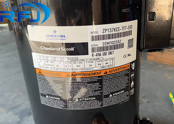 Máy Nén Cuộn Lạnh Copeland ZP137KCE-TF7-550 380V 3Pha 60Hz