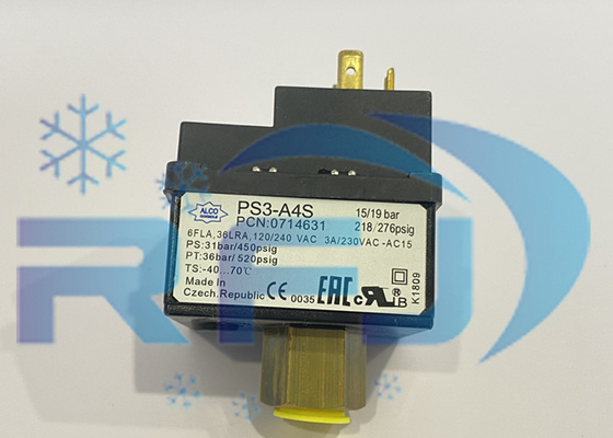 PS3-A4S PS Series Pressure Switch Pressure Controls PS3 Series với cài đặt điểm chuyển đổi cố định
