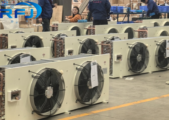 Máy bốc hơi đặc biệt lưu trữ lạnh gắn trên trần nhà với điện áp 380V/220V và kết thúc màu trắng