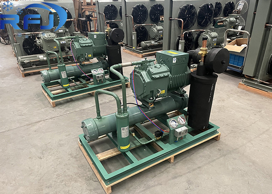 Máy làm mát nước bán kín 8HP nhiệt độ trung bình và cao với công suất làm lạnh bằng tụ 6642-31401W
