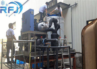 14kw công nghiệp Ice Block Making Machine, rõ ràng Ice Block maker Máy 380V / 50Hz